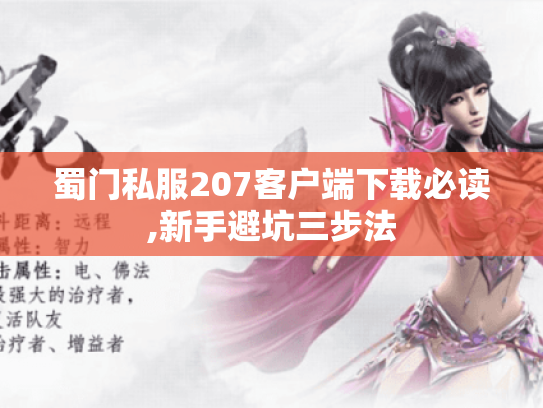 蜀门私服207客户端下载必读,新手避坑三步法 蜀门私服207客户端下载必读,新手避坑三步法