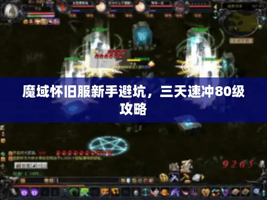 魔域怀旧服新手避坑，三天速冲80级攻略