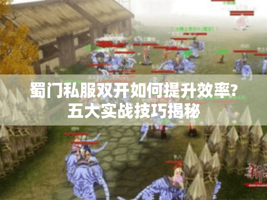 蜀门私服双开如何提升效率?五大实战技巧揭秘 蜀门私服双开如何提升效率?五大实战技巧揭秘