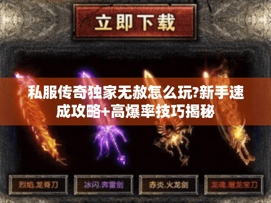 私服传奇独家无赦怎么玩?新手速成攻略+高爆率技巧揭秘 私服传奇独家无赦怎么玩?新手速成攻略+高爆率技巧揭秘