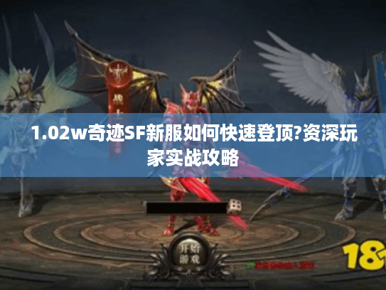 1.02w奇迹SF新服如何快速登顶?资深玩家实战攻略 1.02w奇迹SF新服如何快速登顶?资深玩家实战攻略