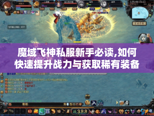 魔域飞神私服新手必读,如何快速提升战力与获取稀有装备?