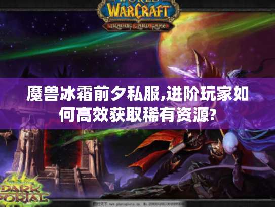魔兽冰霜前夕私服,进阶玩家如何高效获取稀有资源?