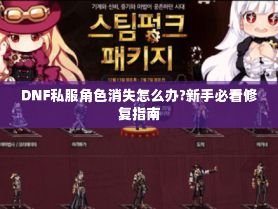 DNF私服角色消失怎么办?新手必看修复指南