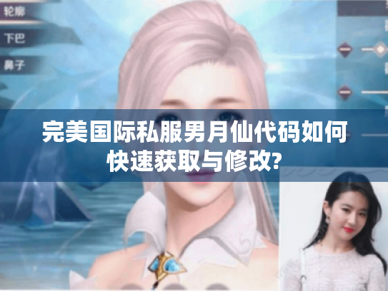 完美国际私服男月仙代码如何快速获取与修改? 完美国际私服男月仙代码如何快速获取与修改?