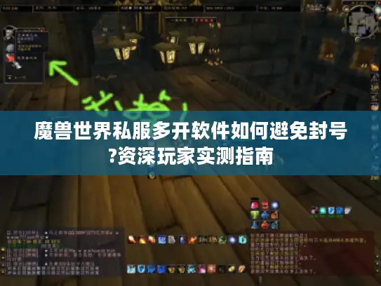 魔兽世界私服多开软件如何避免封号?资深玩家实测指南