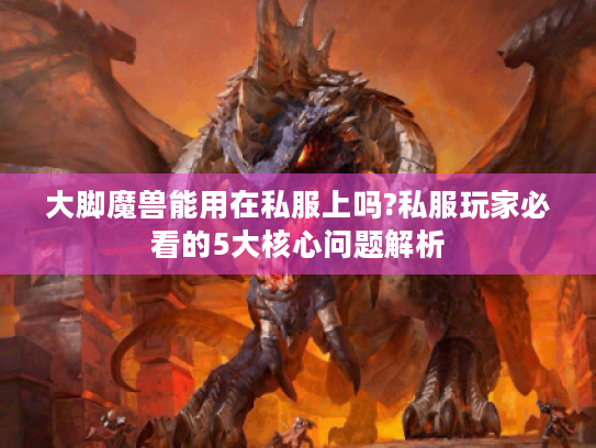 大脚魔兽能用在私服上吗?私服玩家必看的5大核心问题解析