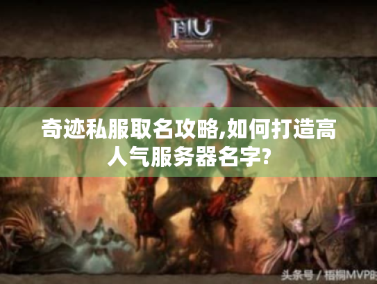 奇迹私服取名攻略,如何打造高人气服务器名字?