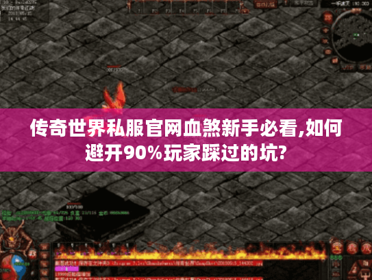 传奇世界私服官网血煞新手必看,如何避开90%玩家踩过的坑?