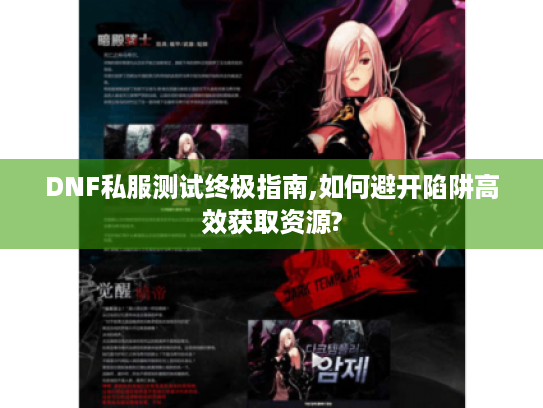 DNF私服测试终极指南,如何避开陷阱高效获取资源? DNF私服测试终极指南,如何避开陷阱高效获取资源?