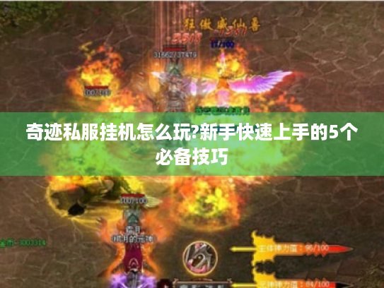 奇迹私服挂机怎么玩?新手快速上手的5个必备技巧 奇迹私服挂机怎么玩?新手快速上手的5个必备技巧