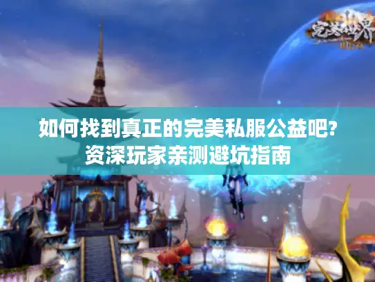 如何找到真正的完美私服公益吧?资深玩家亲测避坑指南