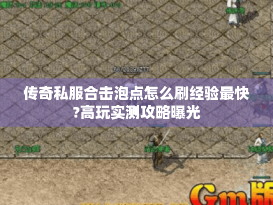 传奇私服合击泡点怎么刷经验最快?高玩实测攻略曝光 传奇私服合击泡点怎么刷经验最快?高玩实测攻略曝光