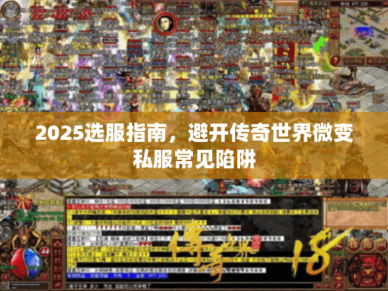 2025选服指南，避开传奇世界微变私服常见陷阱