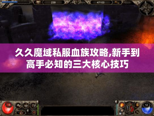 久久魔域私服血族攻略,新手到高手必知的三大核心技巧