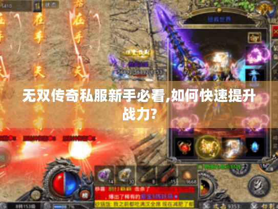 无双传奇私服新手必看,如何快速提升战力?