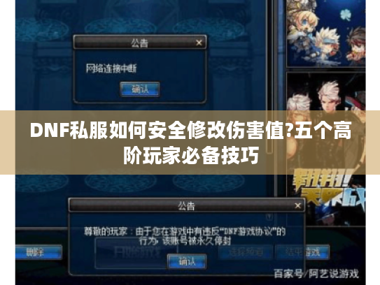 DNF私服如何安全修改伤害值?五个高阶玩家必备技巧 DNF私服如何安全修改伤害值?五个高阶玩家必备技巧