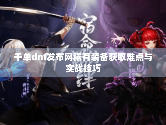 千单dnf发布网稀有装备获取难点与实战技巧