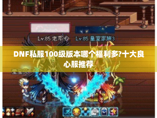 DNF私服100级版本哪个福利多?十大良心服推荐