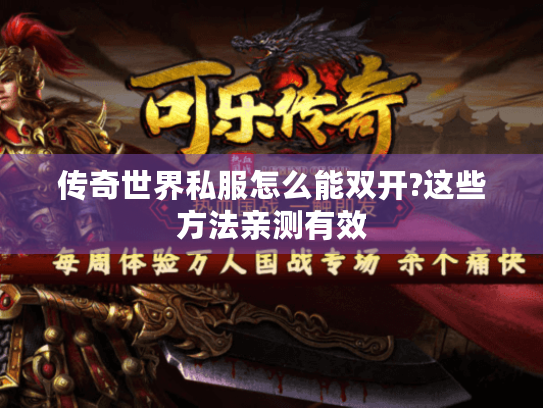 传奇世界私服怎么能双开?这些方法亲测有效 传奇世界私服怎么能双开?这些方法亲测有效