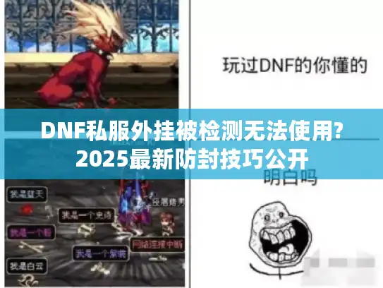 DNF私服外挂被检测无法使用?2025最新防封技巧公开