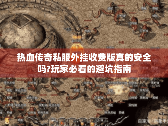 热血传奇私服外挂收费版真的安全吗?玩家必看的避坑指南 热血传奇私服外挂收费版真的安全吗?玩家必看的避坑指南