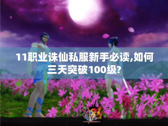 11职业诛仙私服新手必读,如何三天突破100级? 11职业诛仙私服新手必读,如何三天突破100级?