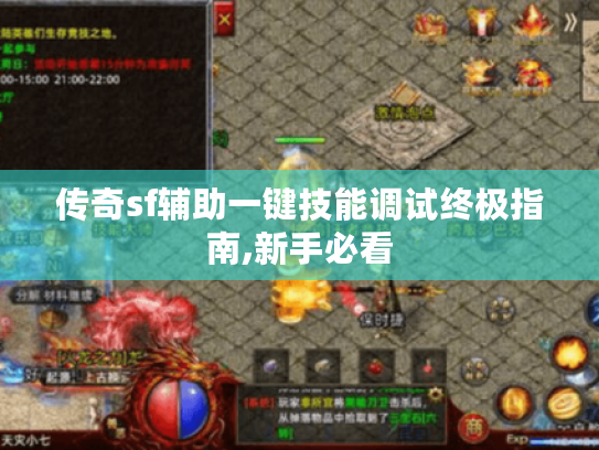 传奇sf辅助一键技能调试终极指南,新手必看