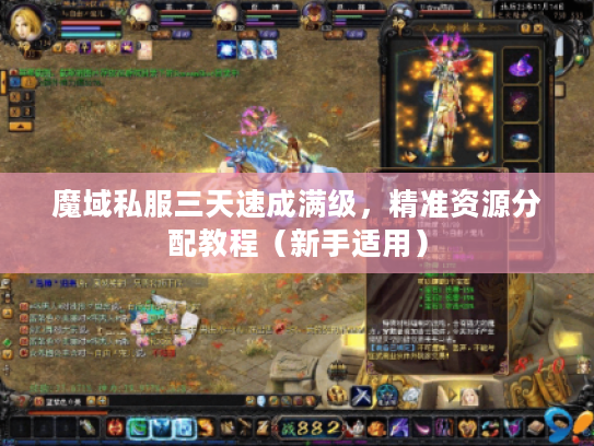魔域私服三天速成满级，精准资源分配教程（新手适用）