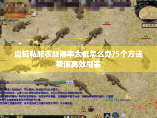 魔域私服衣服爆率太低怎么办?5个方法教你高效刷装 魔域私服衣服爆率太低怎么办?5个方法教你高效刷装