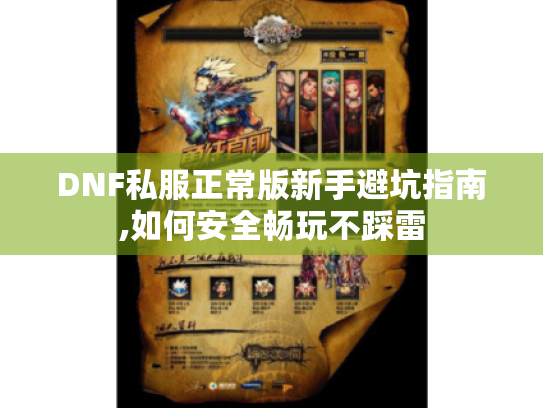 DNF私服正常版新手避坑指南,如何安全畅玩不踩雷