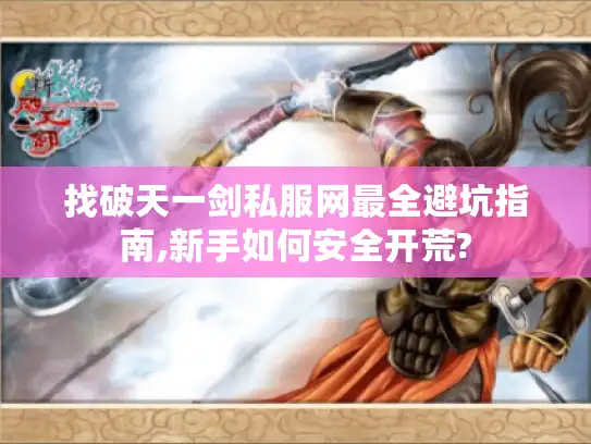 找破天一剑私服网最全避坑指南,新手如何安全开荒?