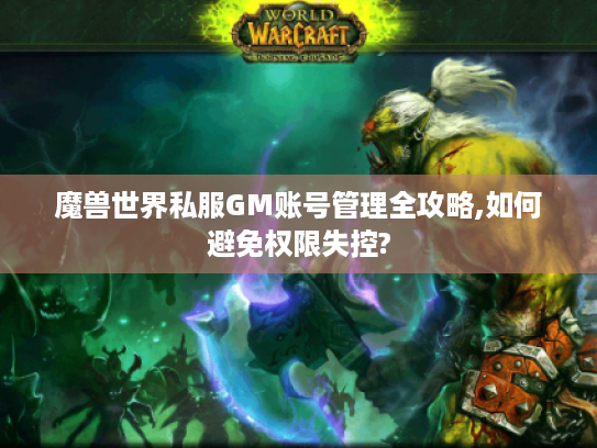 魔兽世界私服GM账号管理全攻略,如何避免权限失控?