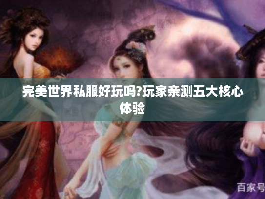 完美世界私服好玩吗?玩家亲测五大核心体验 完美世界私服好玩吗?玩家亲测五大核心体验