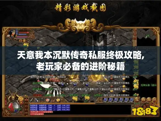 天意我本沉默传奇私服终极攻略,老玩家必备的进阶秘籍 天意我本沉默传奇私服终极攻略,老玩家必备的进阶秘籍