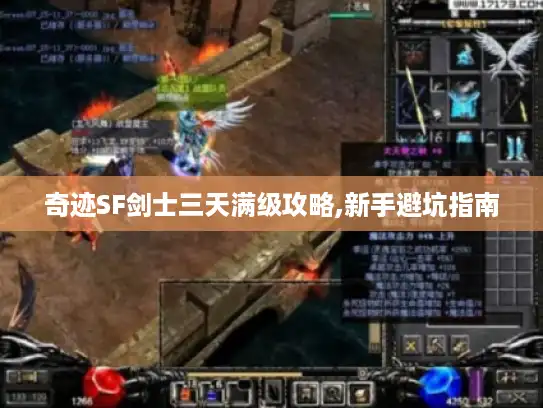 奇迹SF剑士三天满级攻略,新手避坑指南