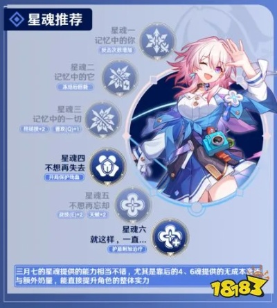 崩坏星穹铁道三月七遗器选哪个好 崩坏星穹铁道三月七遗器选哪个好