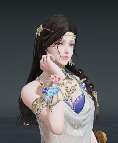 永劫手游迦南捏脸教程，打造冷清高贵形象