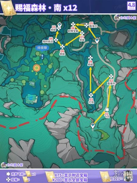 原神赐福森林悠乐片段在哪找?快速收集攻略 原神赐福森林悠乐片段在哪找?快速收集攻略