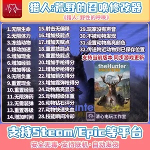 猎人:野性呼唤大师修改器,快速上手攻略 猎人:野性呼唤大师修改器,快速上手攻略