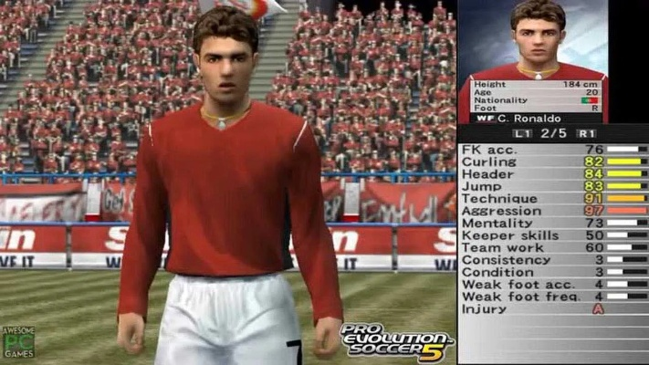 C罗捏脸数据图,揭秘《七日世界》罗纳尔多捏脸技巧 C罗捏脸数据图,揭秘《七日世界》罗纳尔多捏脸技巧