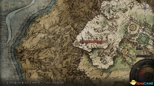 艾尔登法环幽影城3D地图路线攻略 艾尔登法环幽影城3D地图路线攻略