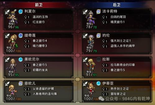 《歧路霸者》角色培养攻略，快速提升战力！