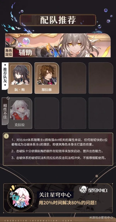 崩坏星穹铁道：如何高效培养同谐主？