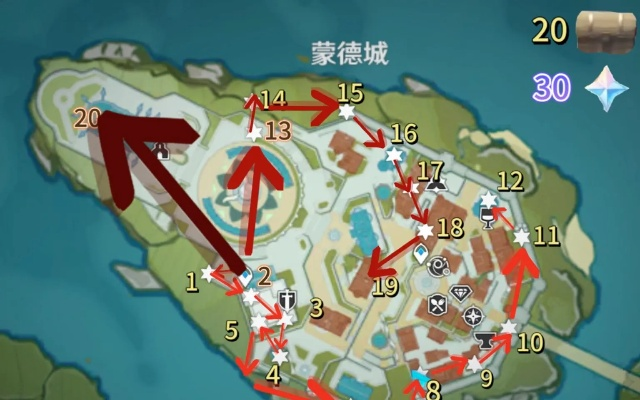 原神蒙德宝箱分布攻略 原神蒙德宝箱分布攻略