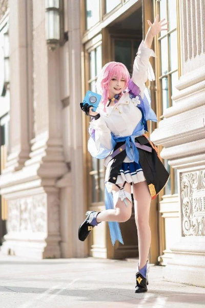 Cosplay崩坏星穹铁道三月七,独家揭秘!🔥👑 Cosplay崩坏星穹铁道三月七,独家揭秘!🔥👑