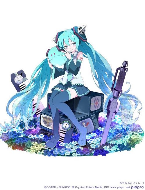 《高达》45周年！初音未来神似艺图联动大揭秘！
