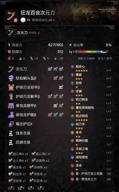 《怪物猎人荒野》太刀上位出装顺序，速看！🔥