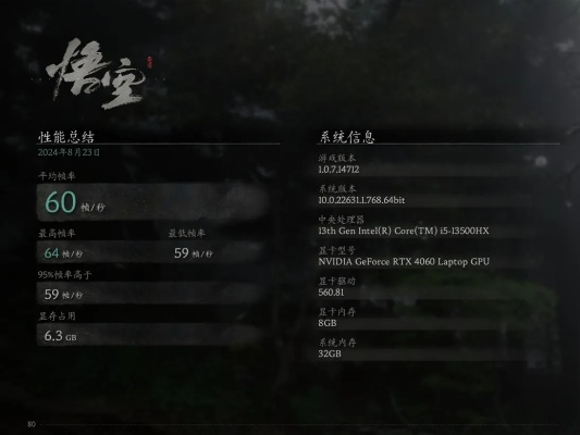 《黑神话悟空》1080P流畅画面设置攻略