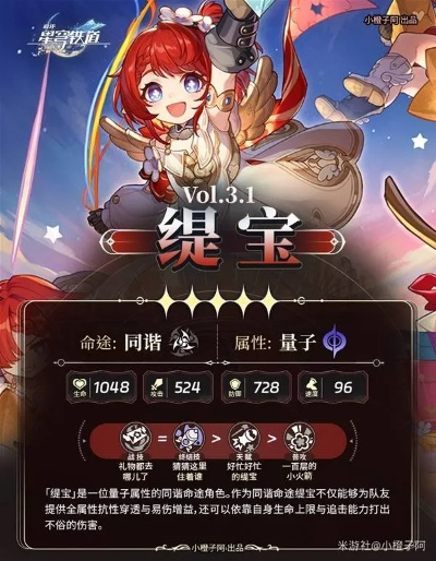 崩坏星穹铁道缇宝介绍，新角色技能解析